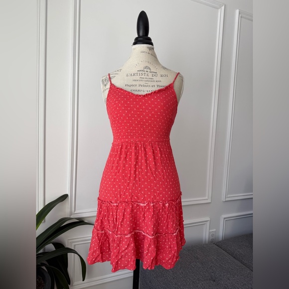 Dresses & Skirts - Red Polka Dot Mini dress